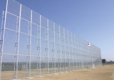 大和の実績紹介<br>中学校テニスコート