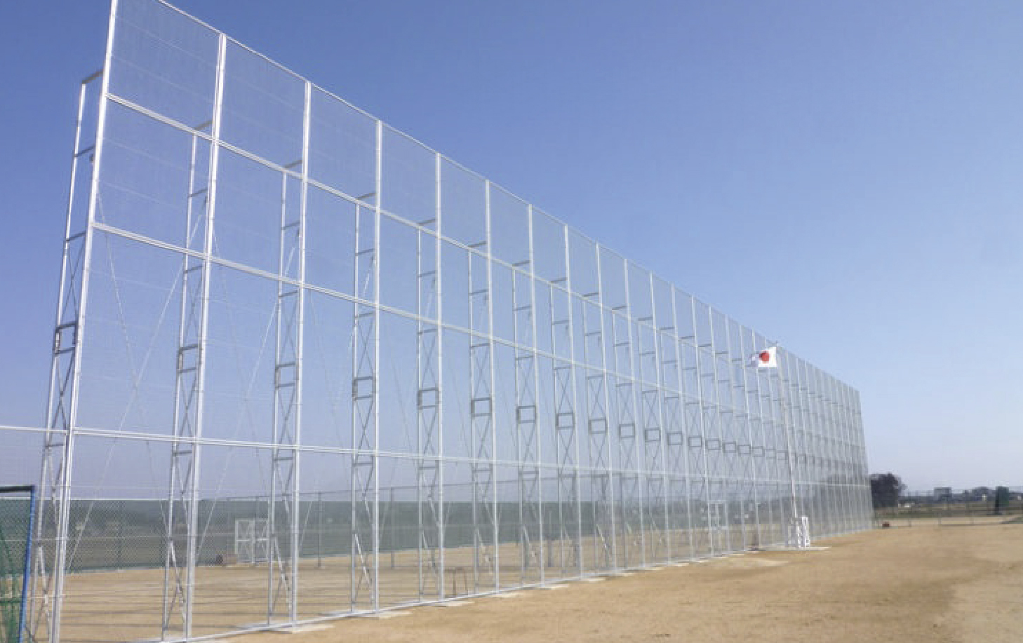 大和の実績紹介<br>中学校テニスコート